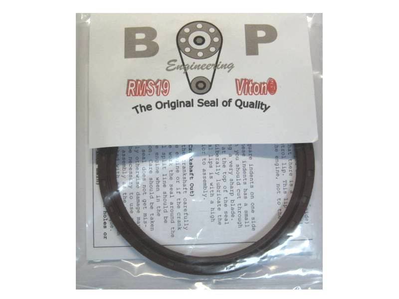 BOP Pontiac 3.25" Main DUAL LIP Viton 1pc Rear Main Seal (421, 428, 455) BOP-RMS19