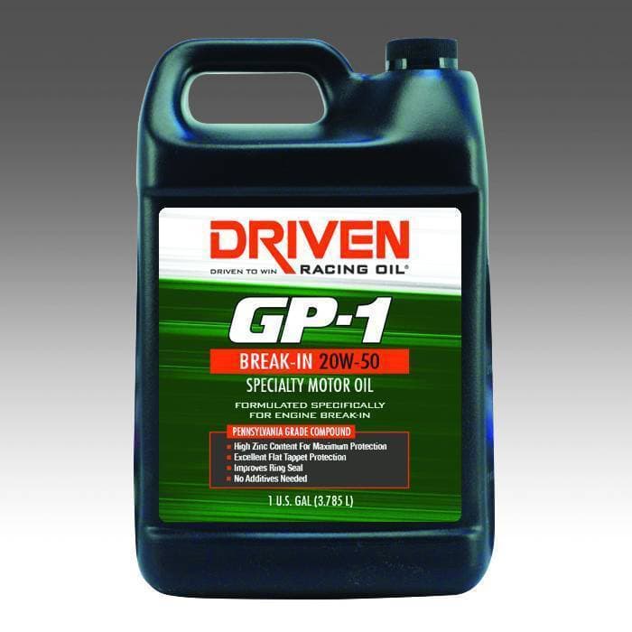 Driven GP-1 BR Break-In 20W-50, Gallon