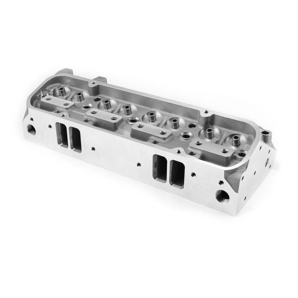 Speedmaster Pontiac Round Port 72cc Ram Air Aluminum Bare Cylinder Heads, Set/2