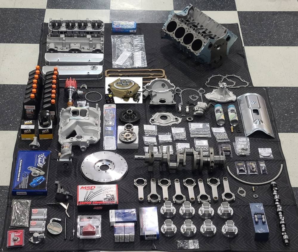 Crate Engine Builder Kit by Butler, 4.000 Str, 432-439 cu. in. Ready to Assemble