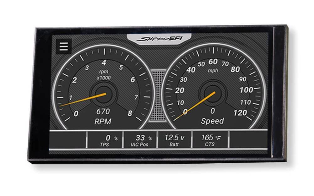 Sniper EFI 5" Dash with GPS Speedometer