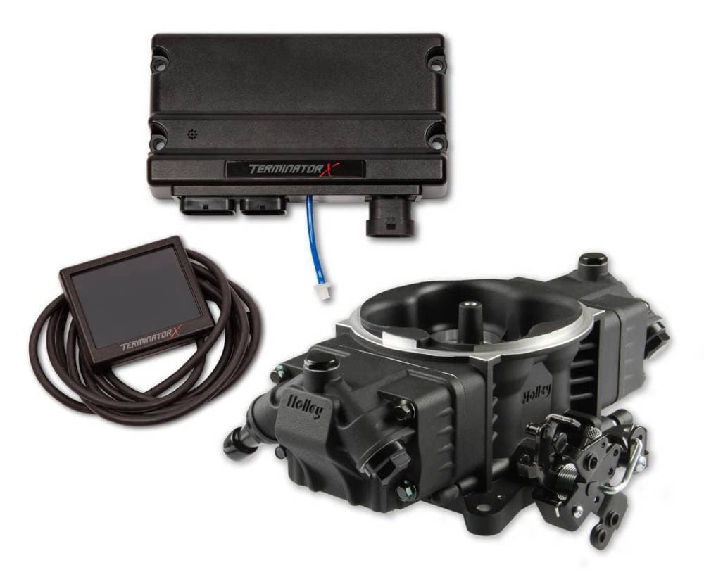 Holley 650 Terminator X Stealth EFI System, Black