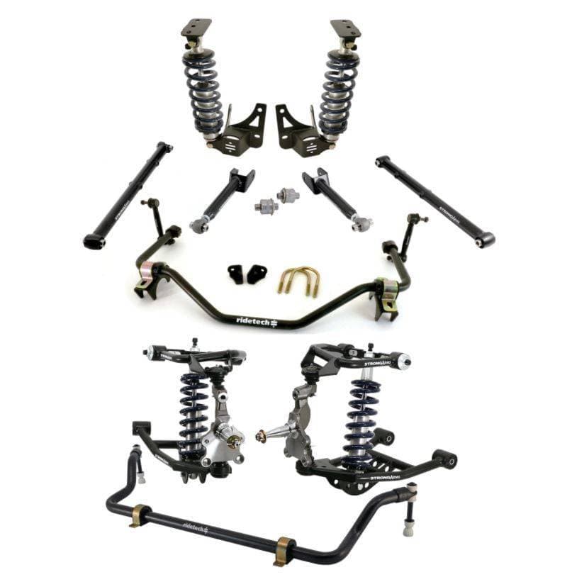 Ridetech Complete Coil-Over System for 1968-1972 GTO GM A-Body, HQ Adjustable Shock
