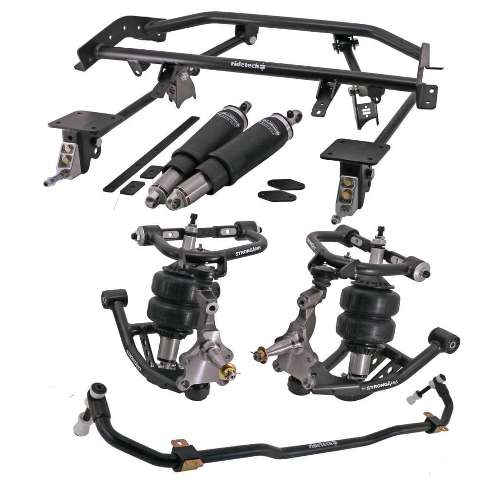 Ridetech Air Ride Suspension System for 1967-1969 Firebird 1st Gen F-Body, HQ Adjustable Shock
