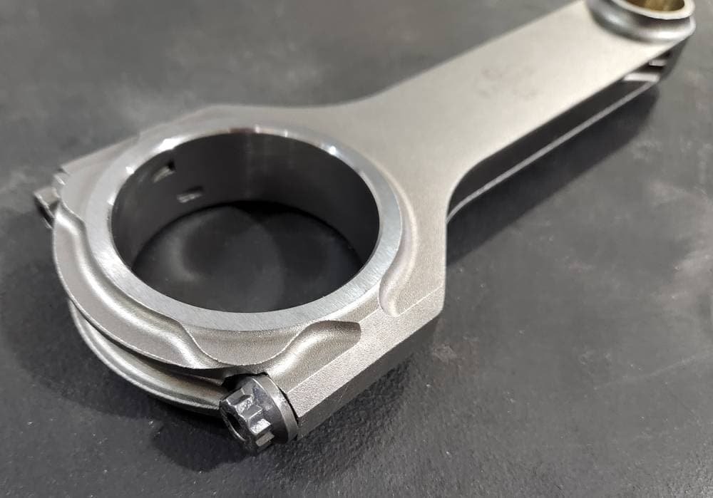 Eagle 4D 4340 Forged H-Beam High HP/Power Adder Rod, 6.800",  ARP 2000, 2.200" BBC RJ Set/8