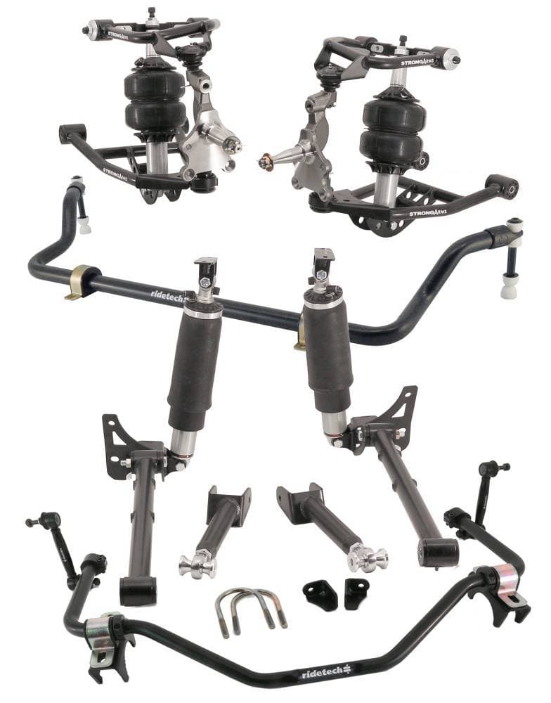 Ridetech Air Ride Suspension System for 1968-1972 GTO GM A-Body, HQ Adjustable Shock
