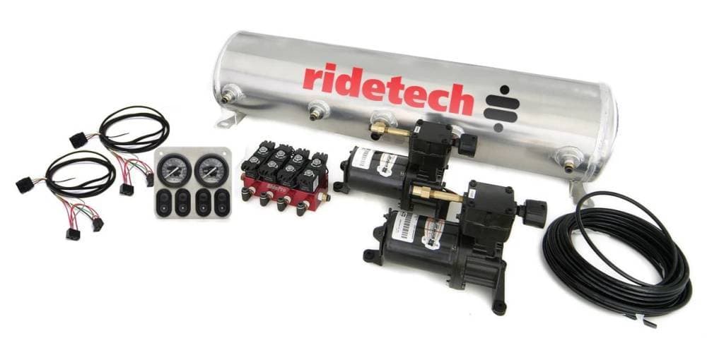 Ridetech 5 Gallon Analog Air Ride Compressor Leveling System