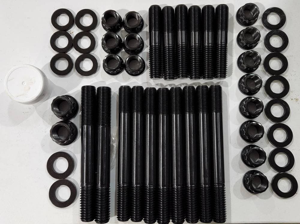 Butler Pontiac TorqueMaster 4-Bolt Main Stud Kit, Upgraded 220 ksi OPT-194-5601-220k