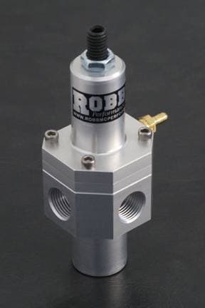 RobMc Billet EFI Bypass Fuel Pressure Regulator, 10-80 psi