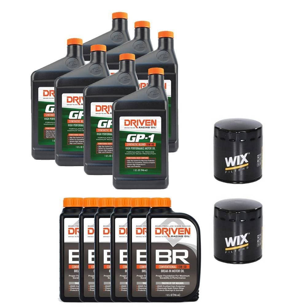 Butler Break-In GP1 Oil Change Kit, 15w50, BPI-OC-KIT-BR-GP1