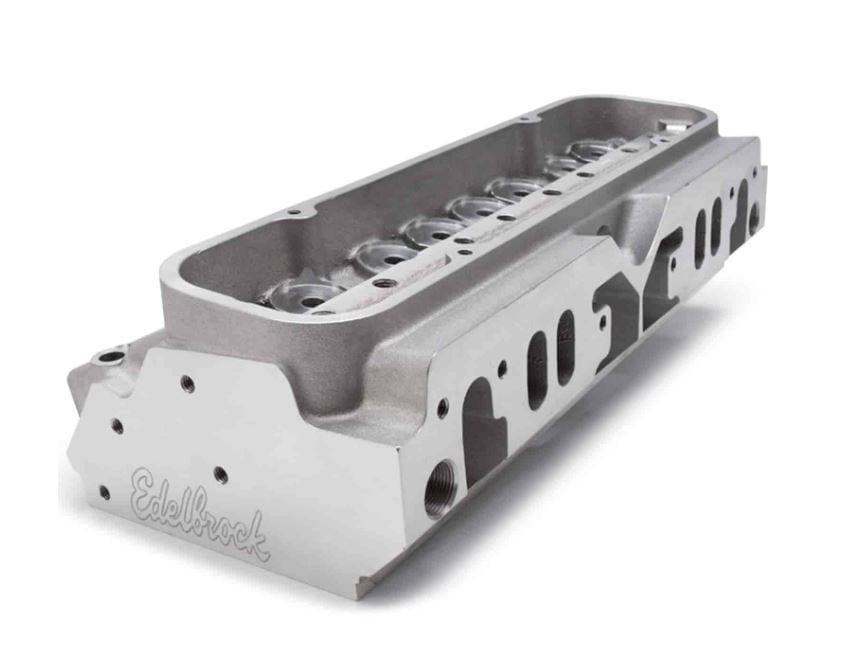 Pontiac 11 Degree Valve Angle Butler Edelbrock Victor Pro Port Cylinder Head Castings Only Set/2