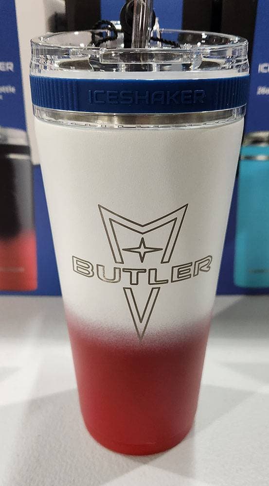 Butler Pontiac Logo 26oz Iceshaker Flex Bottle, USA, No Handle
