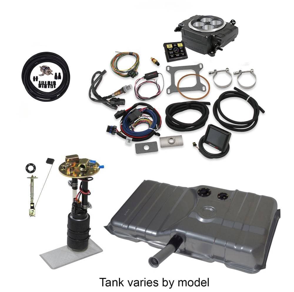 Butler Performance Complete EFI Solution Kit w/ HOLLEY SNIPER 2, EFI Ready Fuel Tank w/Complete In-Tank Fuel System
