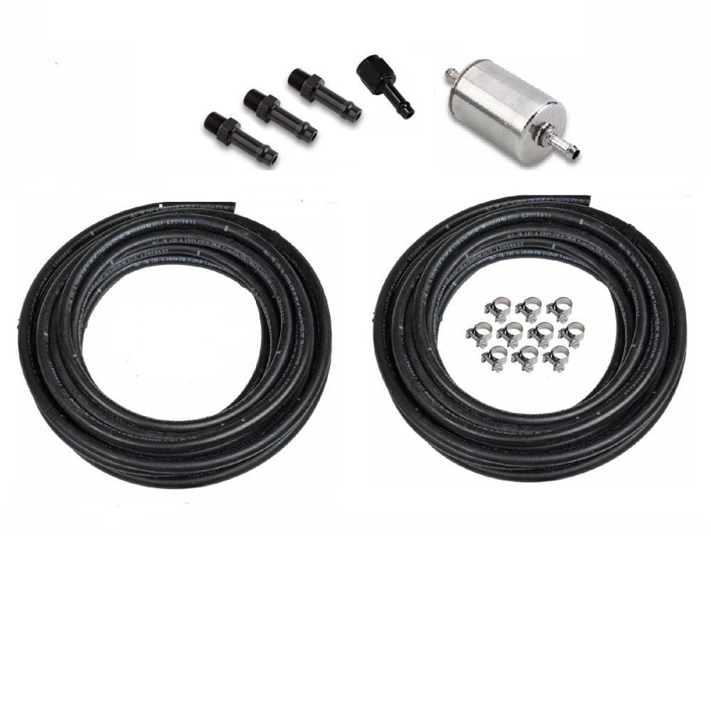 Holley EFI Fuel Line Kit (Sniper Compatible), 40ft, No Pump