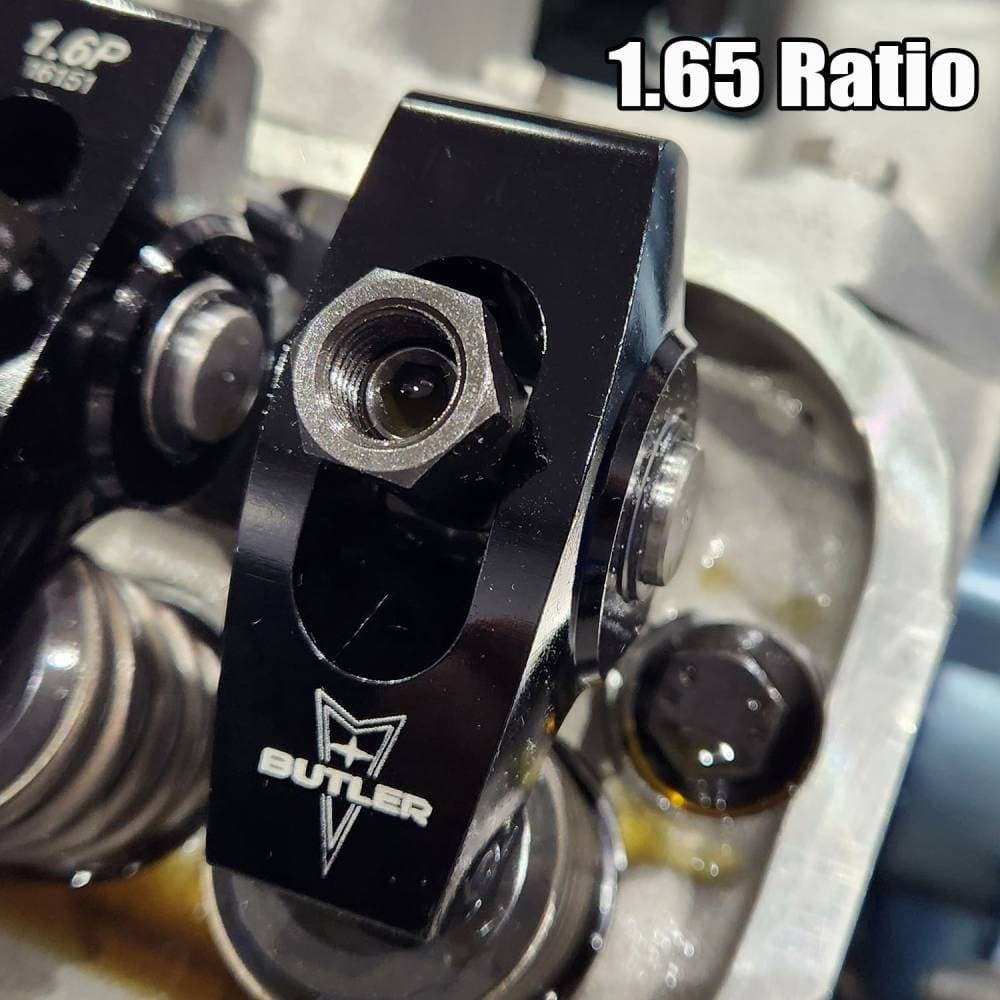 Butler Exclusive Tru-Ratio Endurance Series 1.65 Roller Rocker Arm Set/16