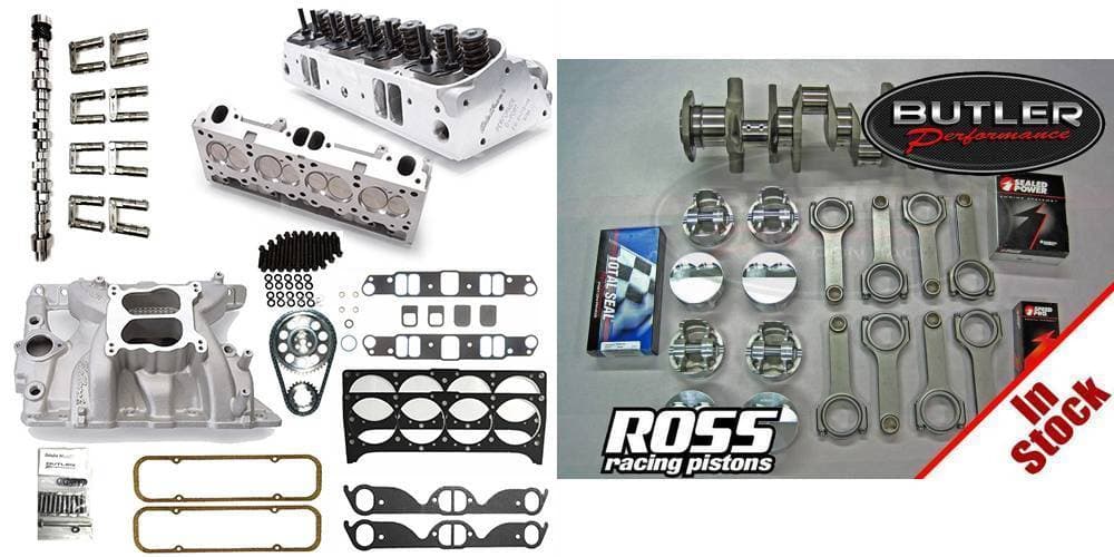 461-474 cu in Engine Builder Package / TEP w/RA 4.150-4.211" Bore / Ross Forged Piston / 4.250" str.