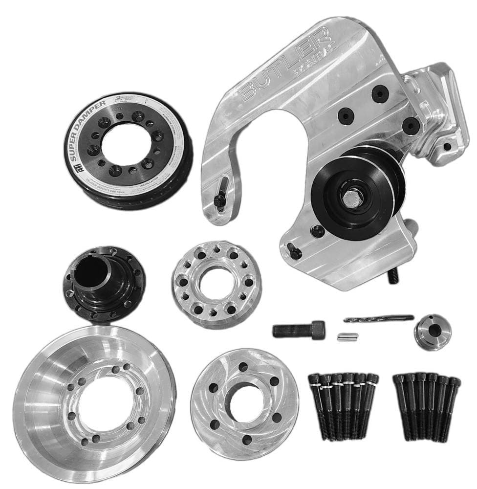 Butler Custom Pontiac Procharger Cog Drive Bracket Kit Only