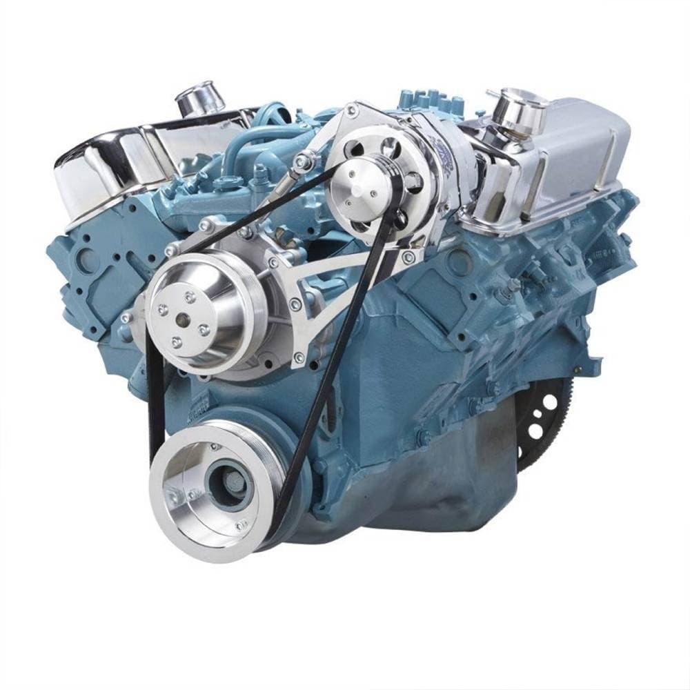 CVF Pontiac Serpentine Conversion Kit- with Alternator Pulley