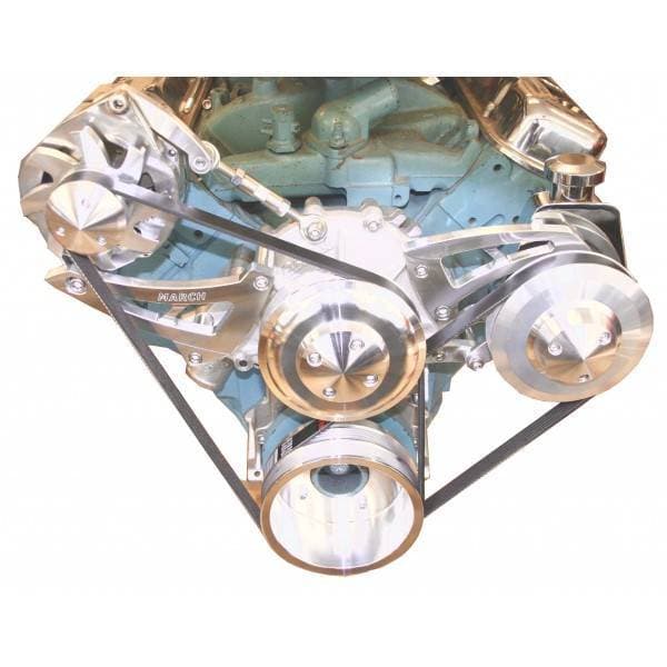 March Pontiac Ultra Mid-Mount Serpentine Conversion Bracket Kit