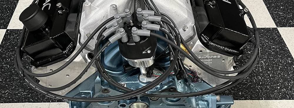 Custom Butler Pontiac, Ready to Install, MSD-Black8.5mm Super Conductor Spark Plug Wires