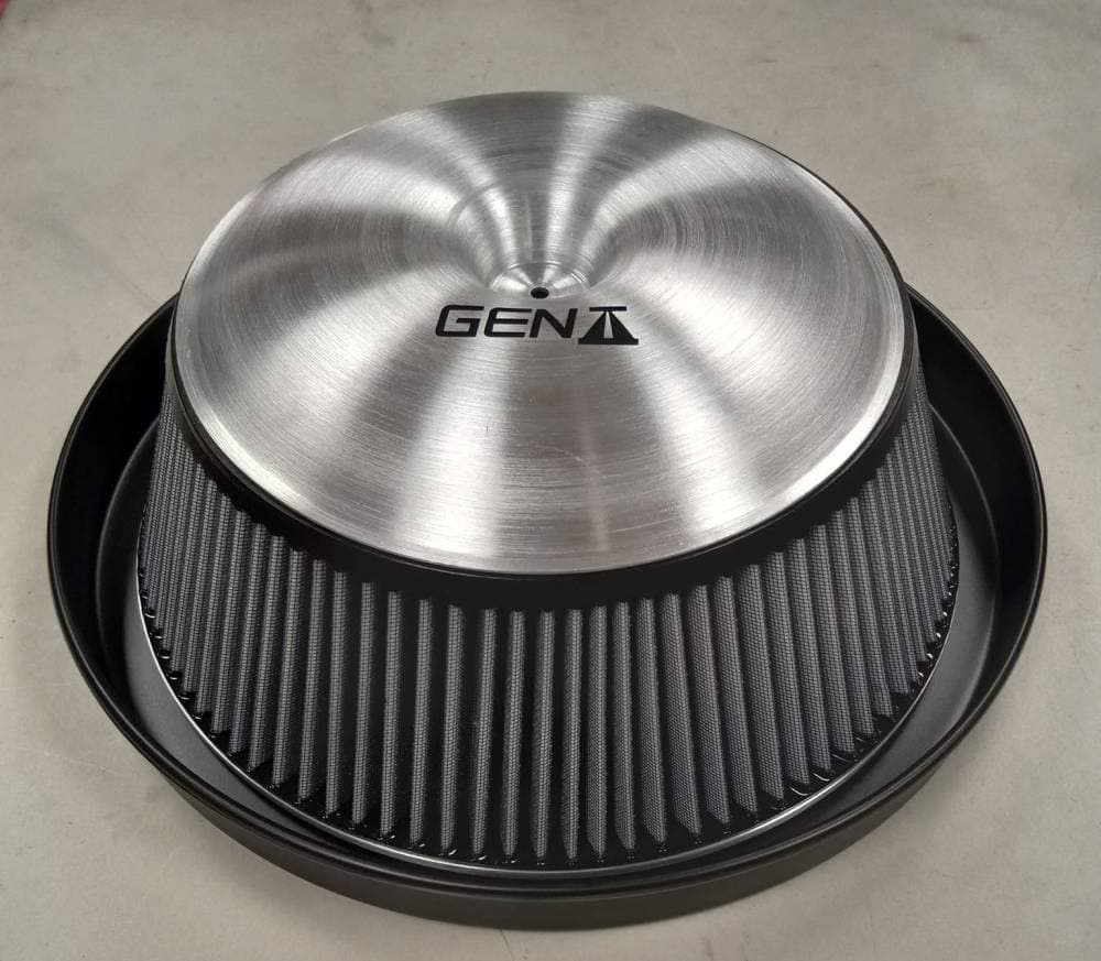 Pontiac Drop Base Shaker Assembly w/ 4" Cone Shaped Washable Element- TALL for Mega Scoop