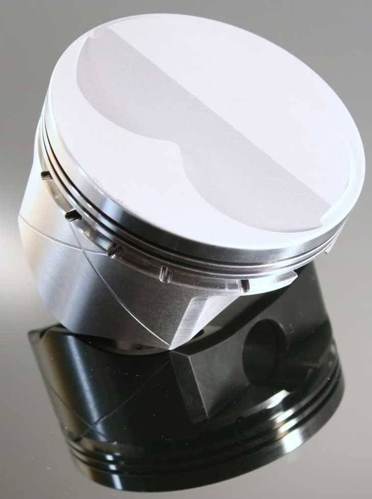 Butler Quick Ship -8cc Flat Top Forged Piston and Ring Kit, 4.250" Str., 3.905 Bore, Set/8