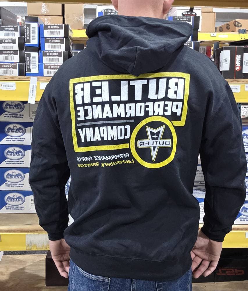 Butler Company Black Hoodie, Small-4XL Butler Company Hoodie