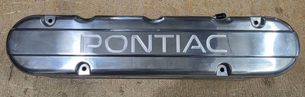 Aluminum Valve Covers/Coil Covers Late Model Pontiac/LS, Choose Your Logo (Set) 