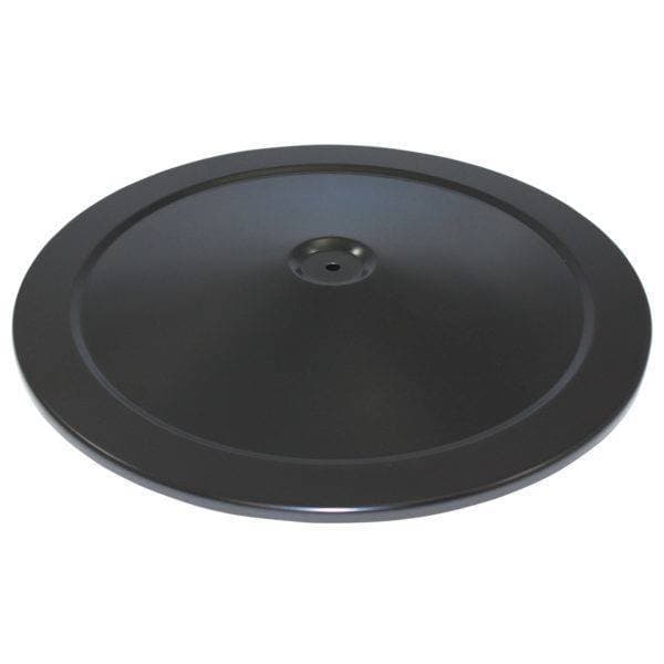Air Cleaner Lid, Muscle Car Style, 14 in Round, Steel, Black, Each