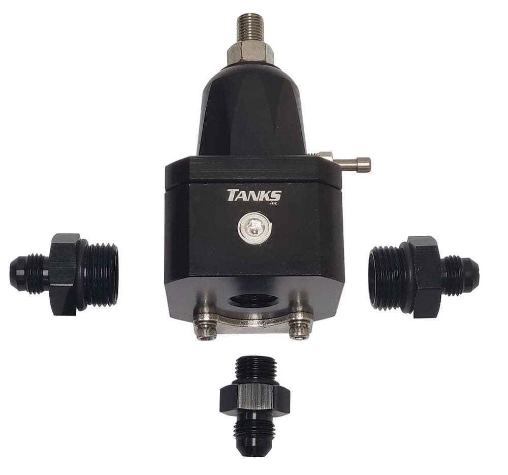 Carbureted Adjustable Bypass Fuel Pressure Regulator Kit 5-10 psi