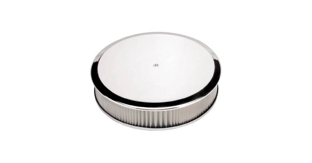 Billet Specialties Billet Aluminum Air Cleaner Assembly, High Polish Finish, Optional CNC Logo
