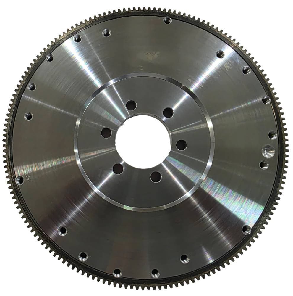 Butler Neutral (Internal) Balanced True Balance Billet Steel Flywheel, 166T, 1964-76 Pontiac 326-455, 2.750 in. I.D., 10.5" and 11" Bolt Pattern, SFI Approved 