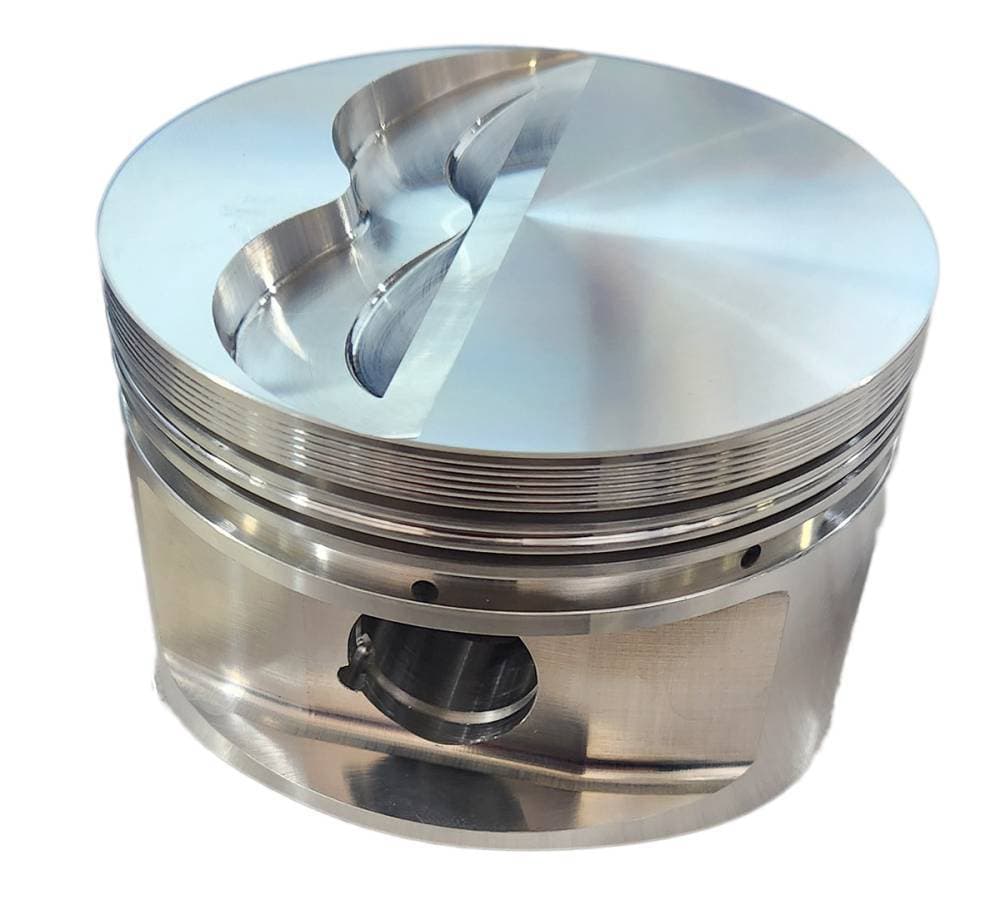 Butler Ross Quick Ship -8cc Flat Top Forged Pistons, 4.250" Str., 4.122 Bore, Set/8