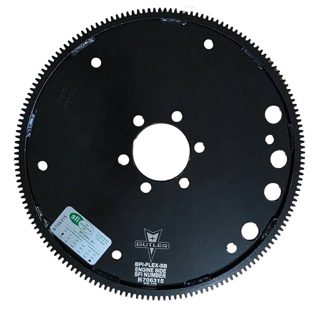 BP Series SFI Approved Flexplate, Black, 2.75" center-  Externally (Stock) Balanced