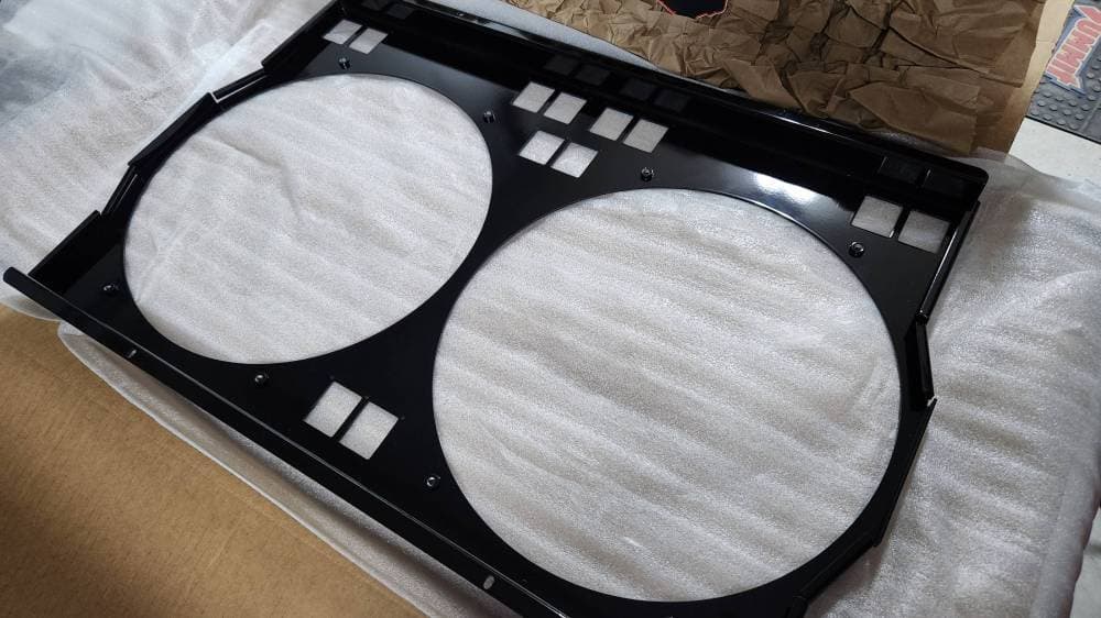 1970 to 1981 Pontiac Trans Am/Firebird 2nd Gen F-Body Shroud Kit for Cold Case GPF18 with 14 inch fans