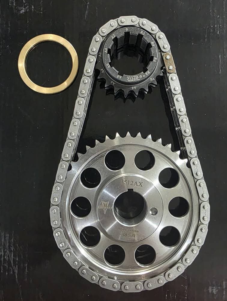 Butler Pro Billet Pontiac Timing Set Billet Gears 9 Keyway Crank Sprocket Standard Length