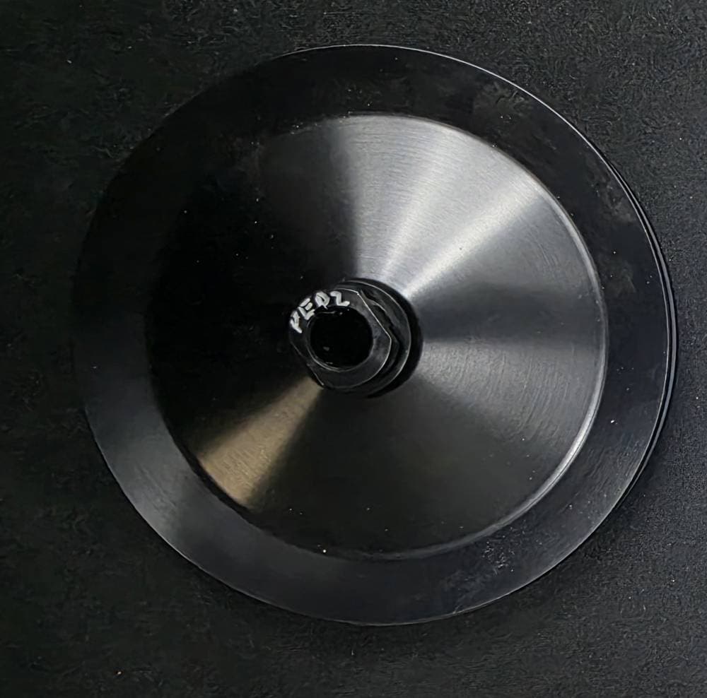 Pontiac Power Steering Pulley-1970 FB,T/A-Black Anodized Black