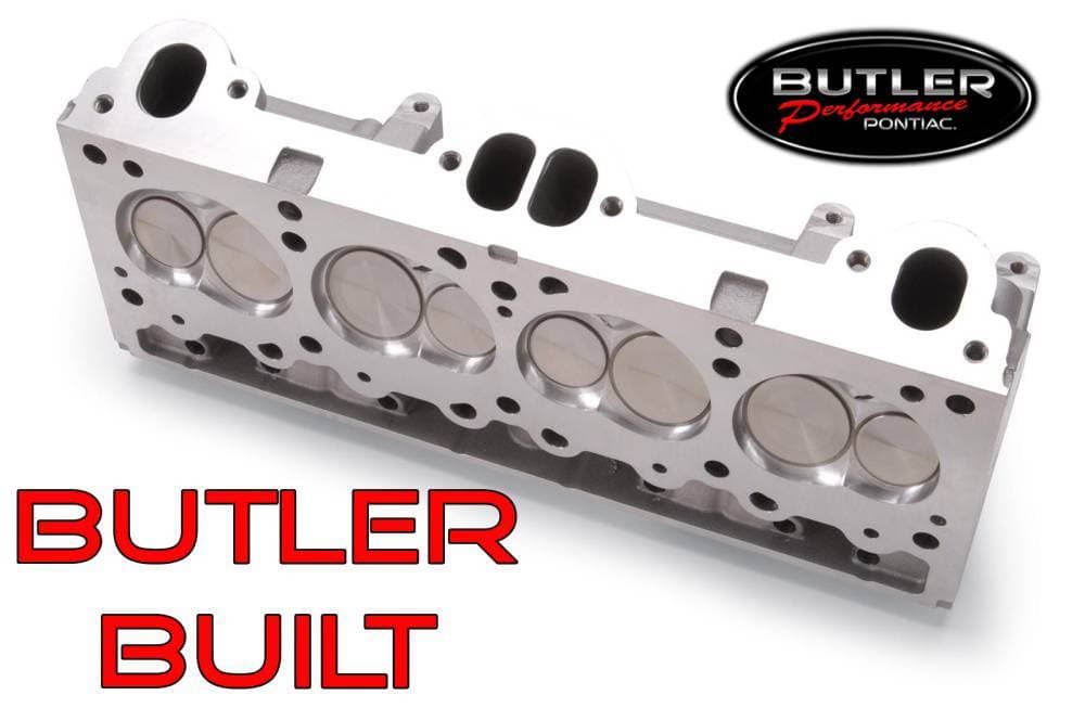 Butler Built D-Port Aluminum Cylinder Heads w/ Edelbrock Castings, Made in the USA Set/2