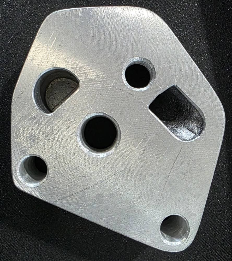 Pontiac Oil Filter Adapter for Long Branch Headers, Universal RAR-OF2