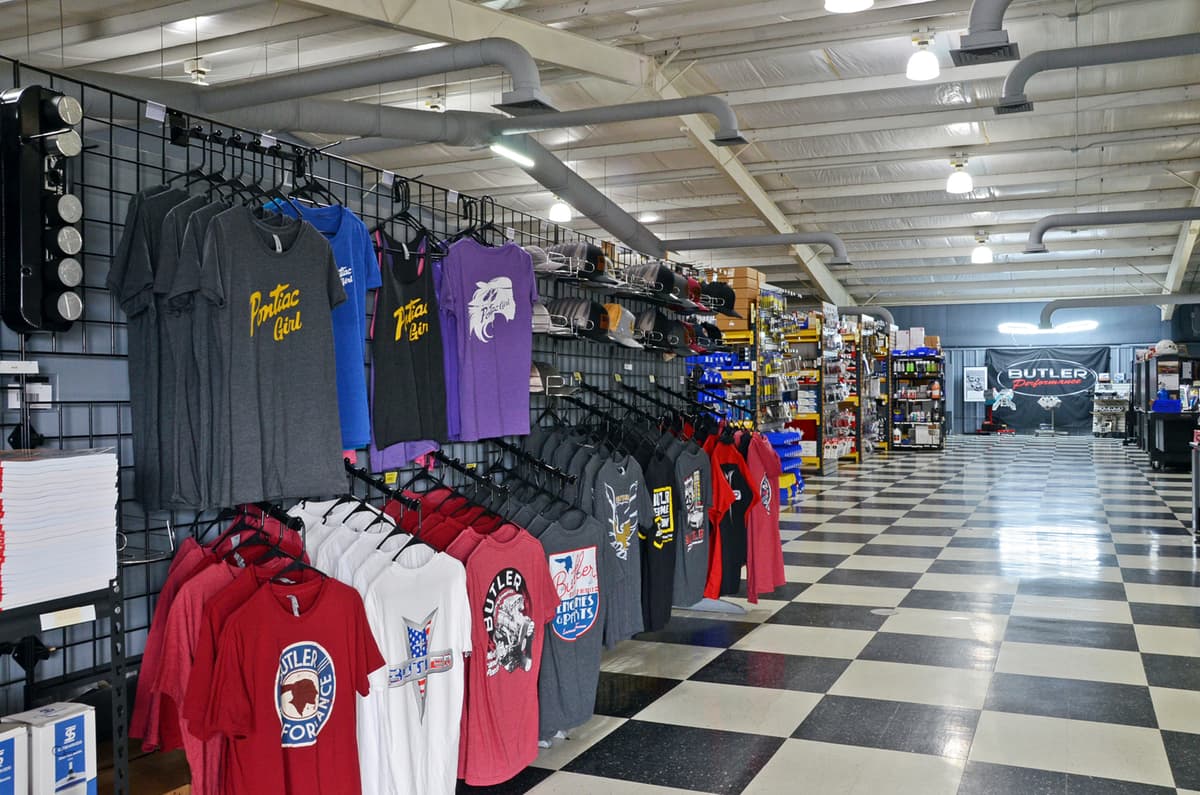 Open showroom