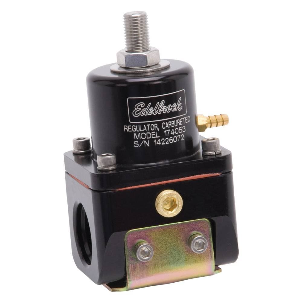 Edelbrock Adjustable Bypass Fuel Pressure Regulator, Carbureted 