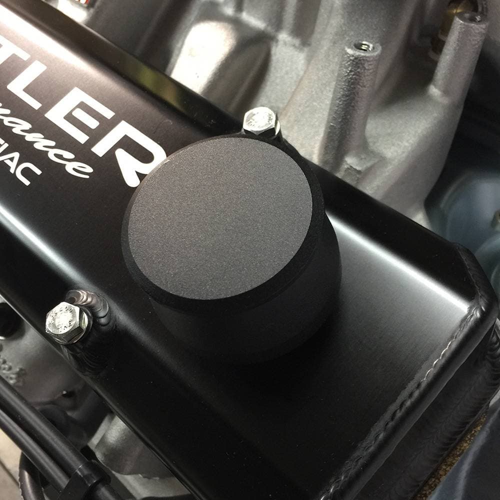 Black Aluminum Push-In Breather RPC-S6001BK