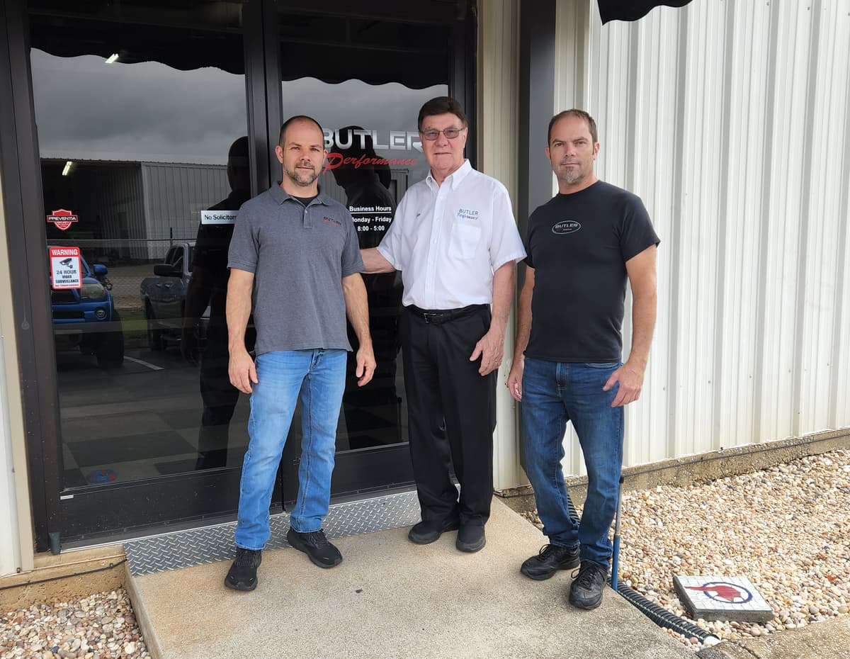 Jim, Rodney, and David Butler